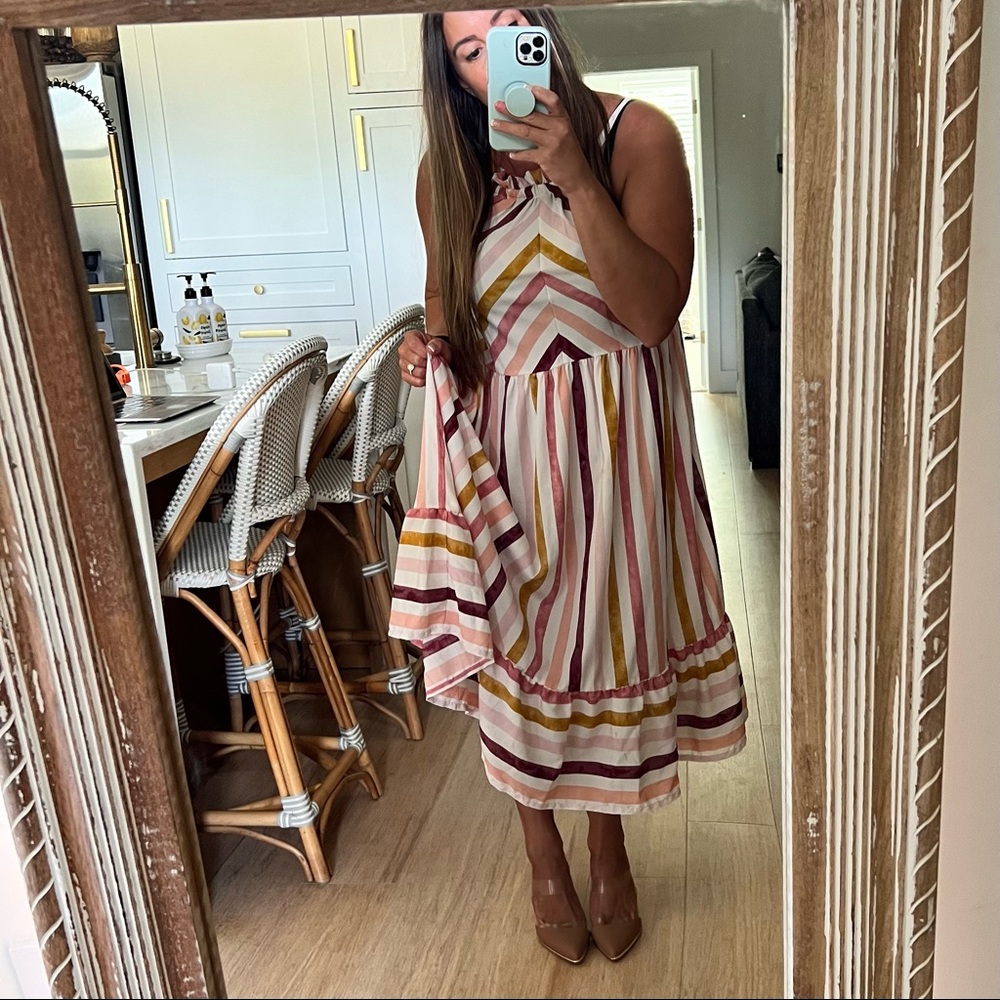 World Market Candy Striped Dress